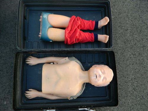 LAERDAL RESUSCI JUNIOR CPR TRAINING EMT MANIKIN MANNEQUIN MEDIC