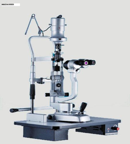 Slit lamp with binocular observation system ophthalmology &amp; optometry free ship for sale