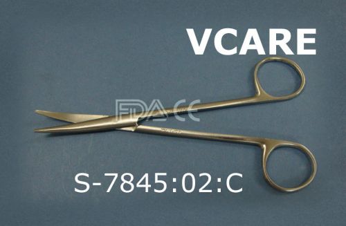 Knapp Strabismus Scissors Curved, Approx. Size: 12.5 cms.FDA &amp; CE