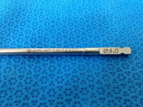 Synthes 4.0mm 3 fluted drill bit qc/195mm 315.40 for sale