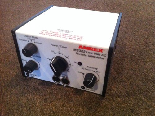 Amrex ms322 low volt ac stim unit for sale