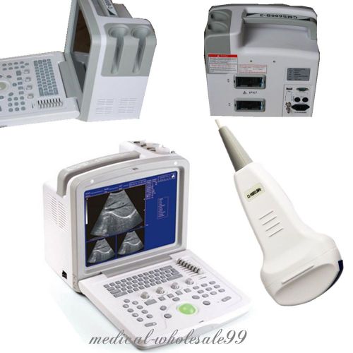 Full digital ultrasound scanner/machine + 3.5mhz convex probe + 3d sw +2 ports for sale