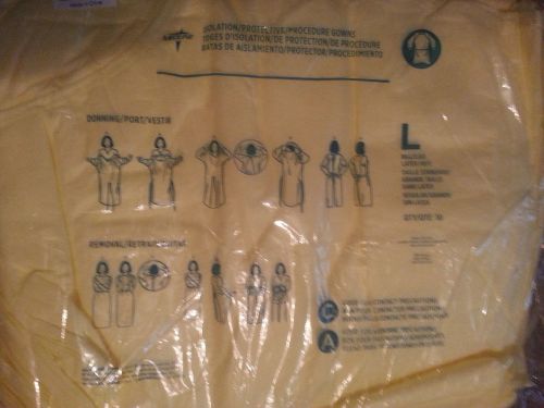 Isolation Gowns Medium Weight Gown Regular-Large 10 pack