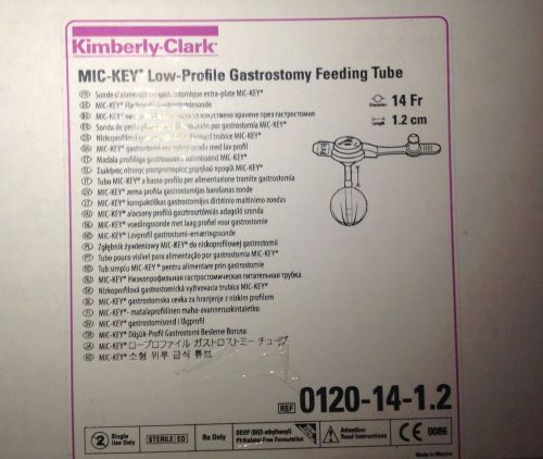Mic-key low profile gastrostomy feeding tube (0120-14-1.2) for sale