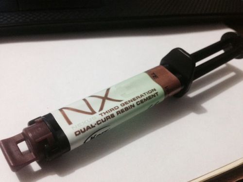 Nx3-nexus 3rd generation-kerr-dual  cure-5g automix syringe-white. for sale