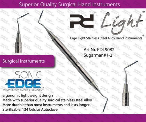 Sugarman #1-2 interdental periodontal file, ergolight dental implant instrument for sale