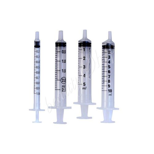 1ml 2ml 5ml 10ml 20ml 50ml BD Plastipak Sterile Syringe Multiple Hosehold Uses