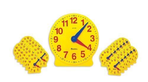 Learning resources classroom clock kit (ler2102) for sale