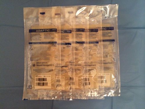 Johnson johnson adaptic non-adhering dressing 3in x 8in (qty-lot of 5) for sale