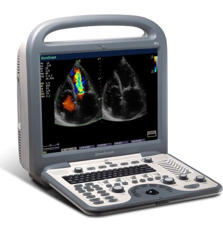 Sonoscape s8 color doppler ultrasound scanner&amp;linear array probe-5.0-10mhz-used for sale