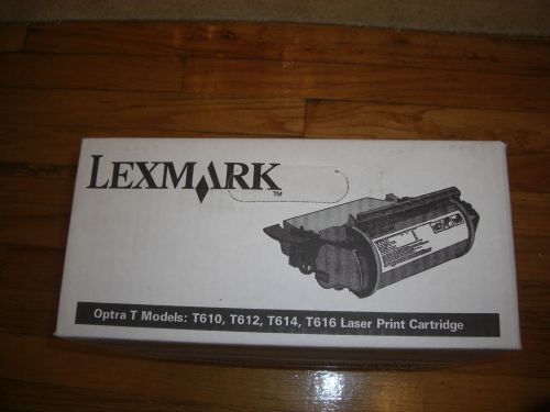 New OEM Lexmark 12A5840 Black Toner Cartridge