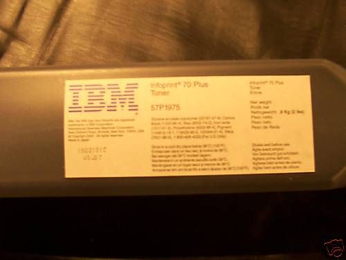 New OEM IBM 57P1975 Infoprint 70 Plus Black Toner
