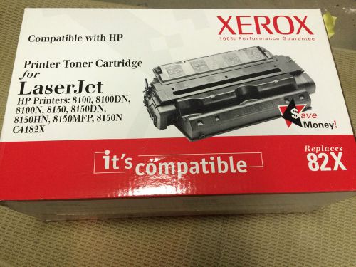 New Xerox 6R929 (HP C4182X) 82X BLACK TONER CARTRIDGE LASERJET 8100 &amp; 8150