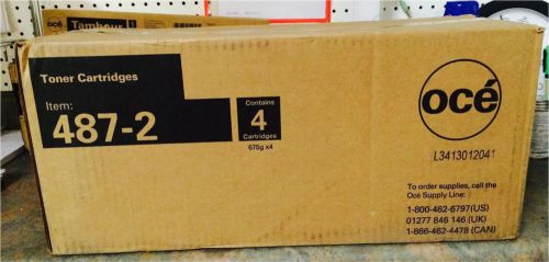 NEW OEM OCE 487-2 TONER CARTRIDGES 4