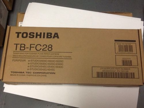 Brand New Genuine Toshiba TB-FC28 Toner Bag e-studio 2820c 2830c 3520c 3530 c