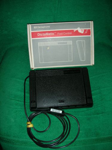 Dictaphone Dictamatic Foot Control Pedal #177557 Free Shipping