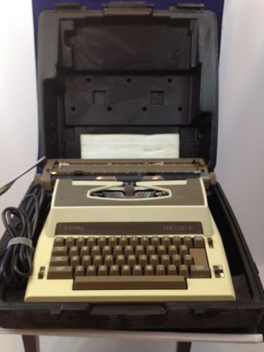 Royal EDUCATOR Electric Typewriter