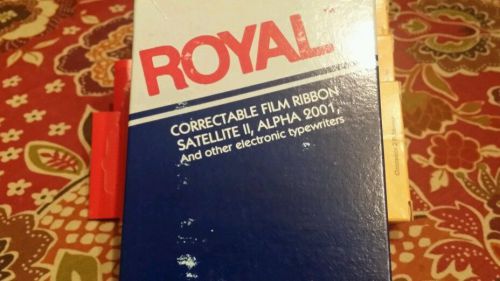ROYAL CORRECTABLE FILM RIBBON PROD # 232 REORDER # 770630 NIB