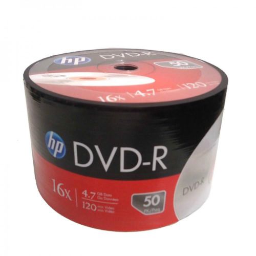 300-pk HP branded 16x DVD-R 4.7GB 120MIN Blank Recordable DVD DVDR Media Disk