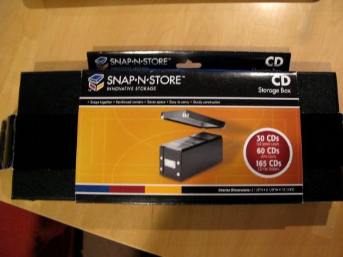 Snap-N-Store CD Storage Box New