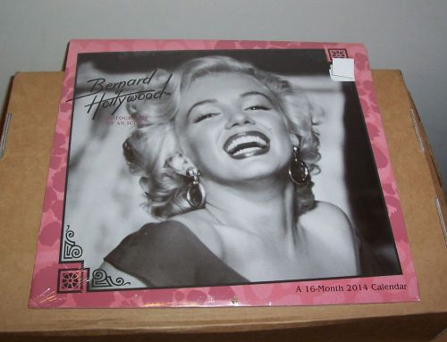 2014 MARILYN MONROE hanging Wall Calendar monthly photographs 12 photos/pictures