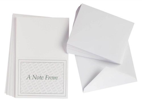 Miles Kimball &#034;A Note From&#034; Cards - Set Of 25, Green 