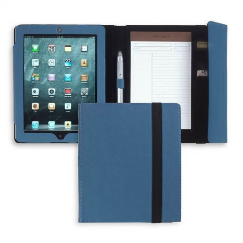 LEVENGER WORK &amp; PLAY lPAD FOLIO-BLUE *UNUSED*