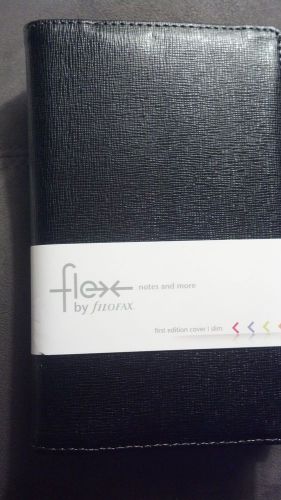 Brand New! Flex  Notes Set by Filofax / Slim -  Black
