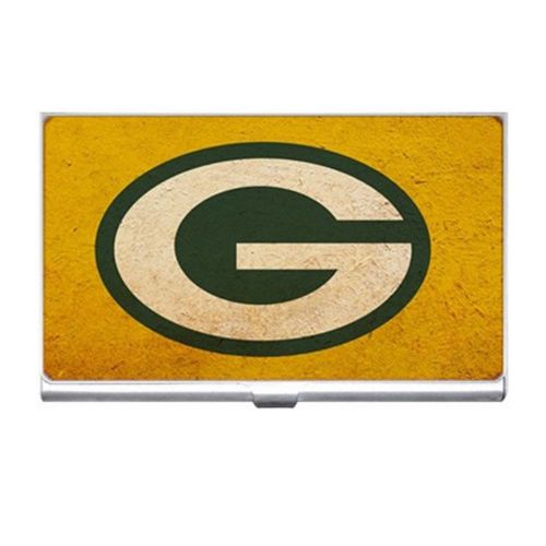 Custom Green Bay Packers Business Name Credit ID Card Holder Free Shipping