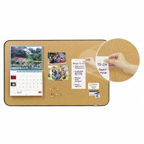 Post-it sticky cork board - 36&#034; height x 22&#034; width - cork surface (558bb) for sale
