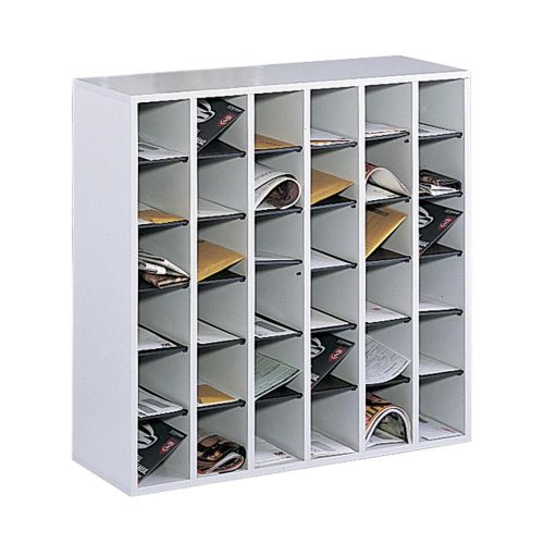 36 compartment mail sorter in gray [id 37272] for sale