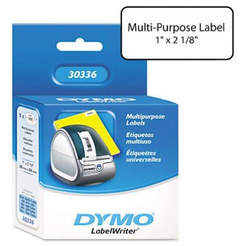Genuine DYMO 1 X 2 1/8&#034;  Multipurpose Labels 500 Roll 30336
