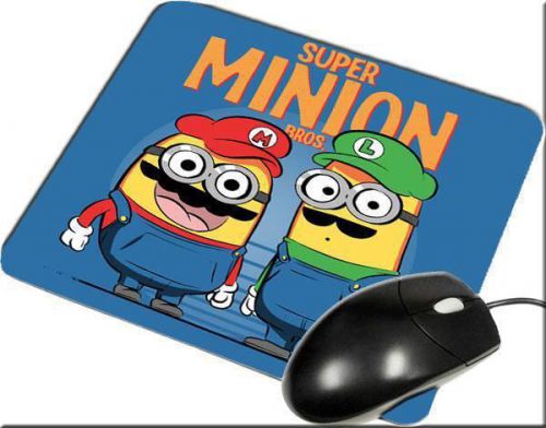 minion supermario Despicable Me Minion 2 New Gift Mousepad Mice mousemat