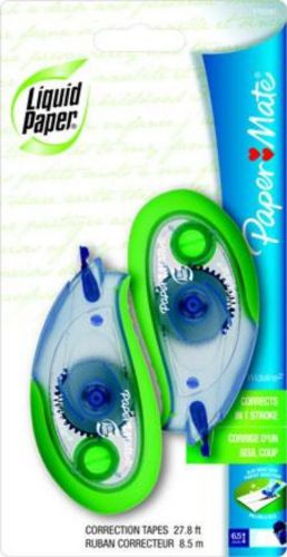 Sanford Paper Mate Liquid Paper WideLine Correction Tape 2 Count