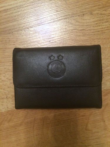 Aberdeen Football Club Business Card Holder Black Leather