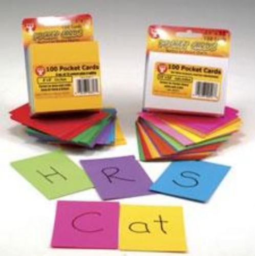 Hygloss Assorted Bright Cards 100 Count