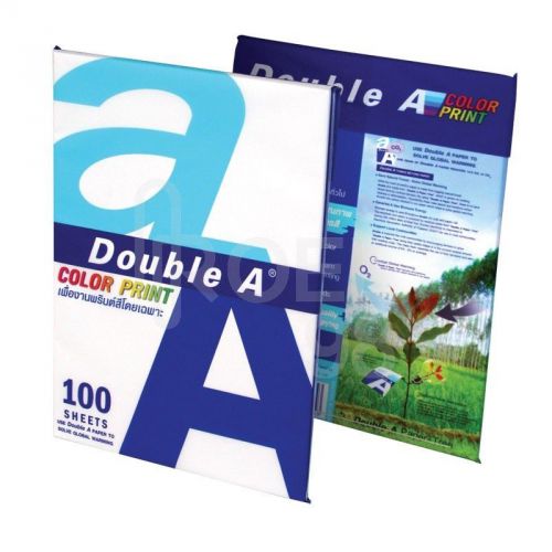 Double A Color Print Paper A4 (210 x 297mm) 90 Gsm.100 sheets