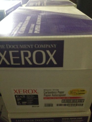 CASE 10 REAMS Xerox 4-Part Carbonless Paper 8.5 x 11&#034; White/Canary/Pink/Orange