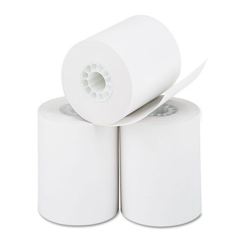 Pm company thermal paper rolls, cash register roll 2-1/4 x 85 ft, wh, 2 pks of 3 for sale