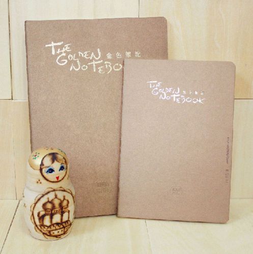 B5 16K Golden Diary Notebook Creativity Classics Vintage Brown Paper Note pads