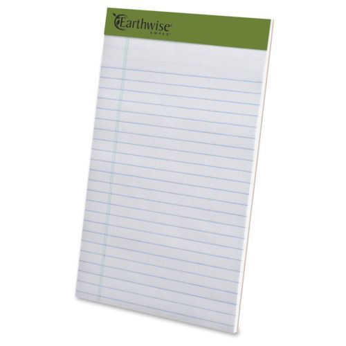 Ampad envirotech recycled legal pad - 40 sheet - 20 lb - jr. legal (amp40112) for sale