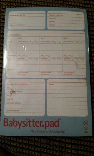 babysitter pad sheets by buttoned