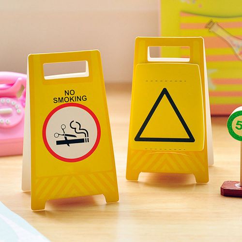 Hot New 40 Pages Creative warnings sticky paste N times Sticker Sticky Notes