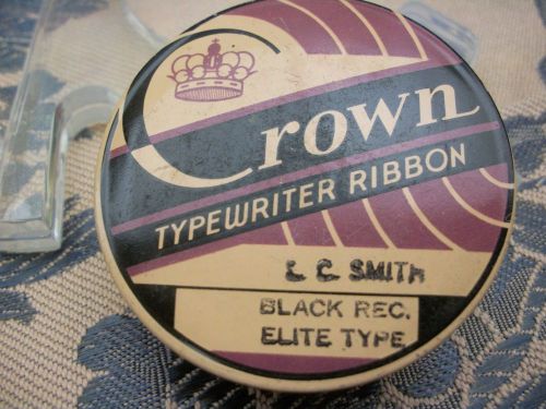 Vintage 2 Crown Ribbon &amp; Carbon MFG Co. Typewritter Ribbon