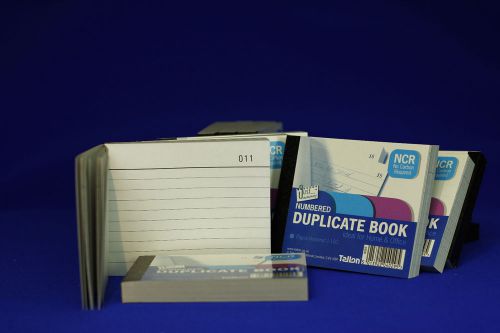 12 Duplicate / receipt Books NCR (No carbon required)