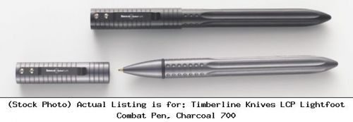 Timberline Knives LCP Lightfoot Combat Pen, Charcoal 700 Tactical Pen