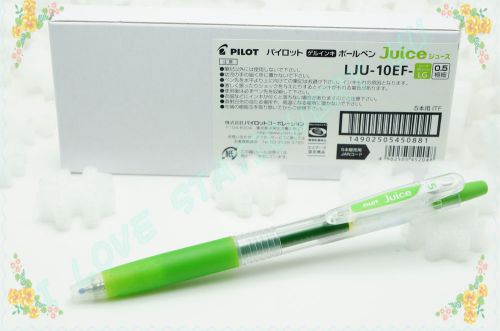 PILOT JUICE Fruit LJU-10EF color gel pen 0.5mm (5 PIECE PER BOX) LEAF GREEN