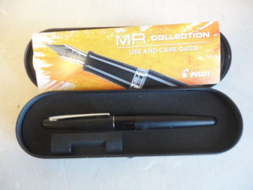 Pilot Metropolitan Collection Fountain Pen, Black Barrel, Classic Design, Medium