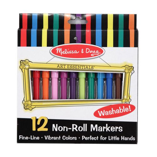 Melissa &amp; doug non-roll markers for sale
