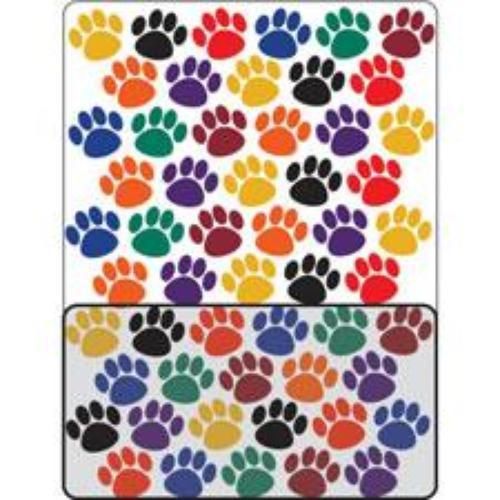 Ashley Productions Magnetic Whiteboard Utility Pockets Multi-Color Paws Large